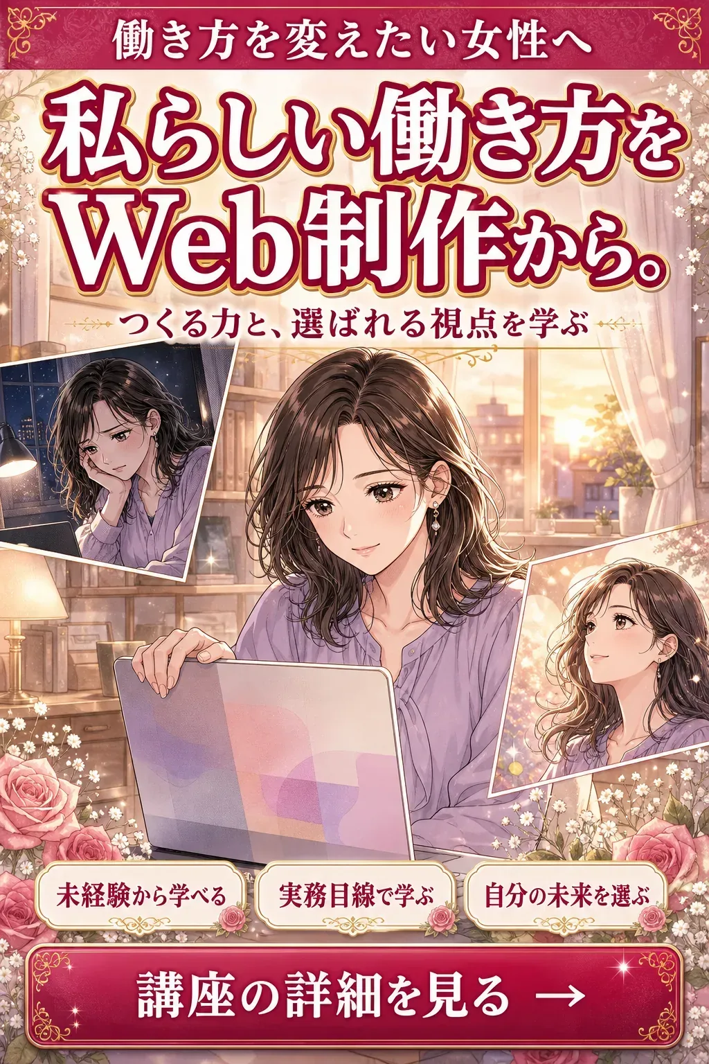Web制作講座のファーストビュー