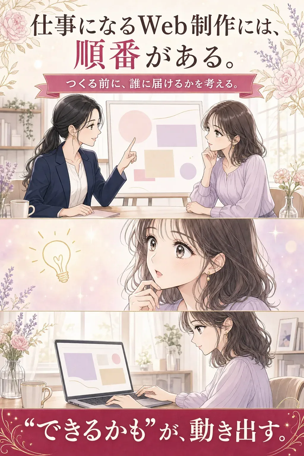 仕事につながるWeb制作の学び